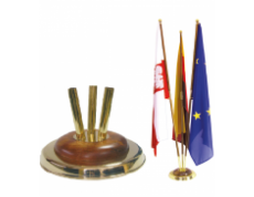 Protokoll exkluzív tartó + 3 zászlóval