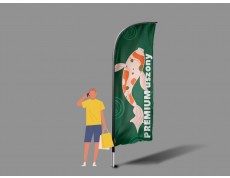 Prémium reklamzászló USZONY M